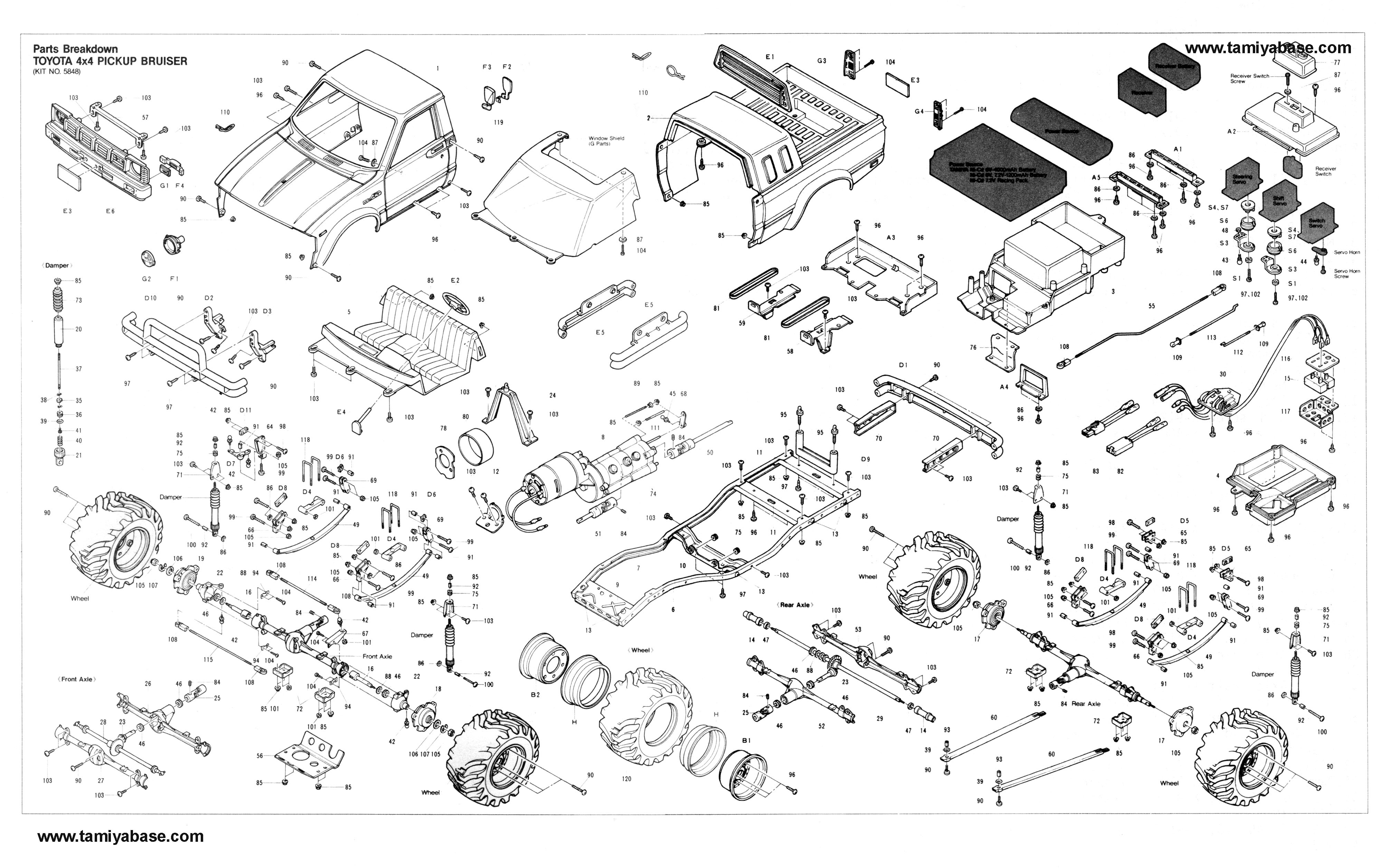 Toyota exploded view