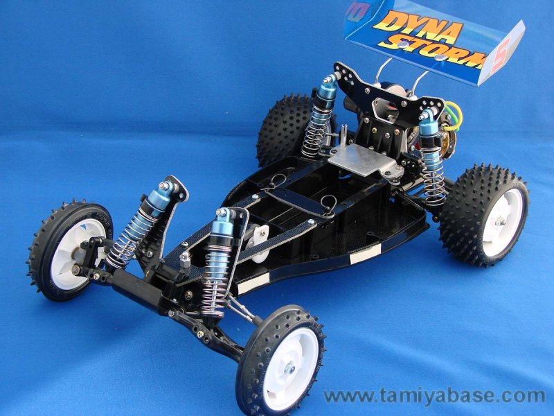Restored Tamiya Dyna Storm chassis