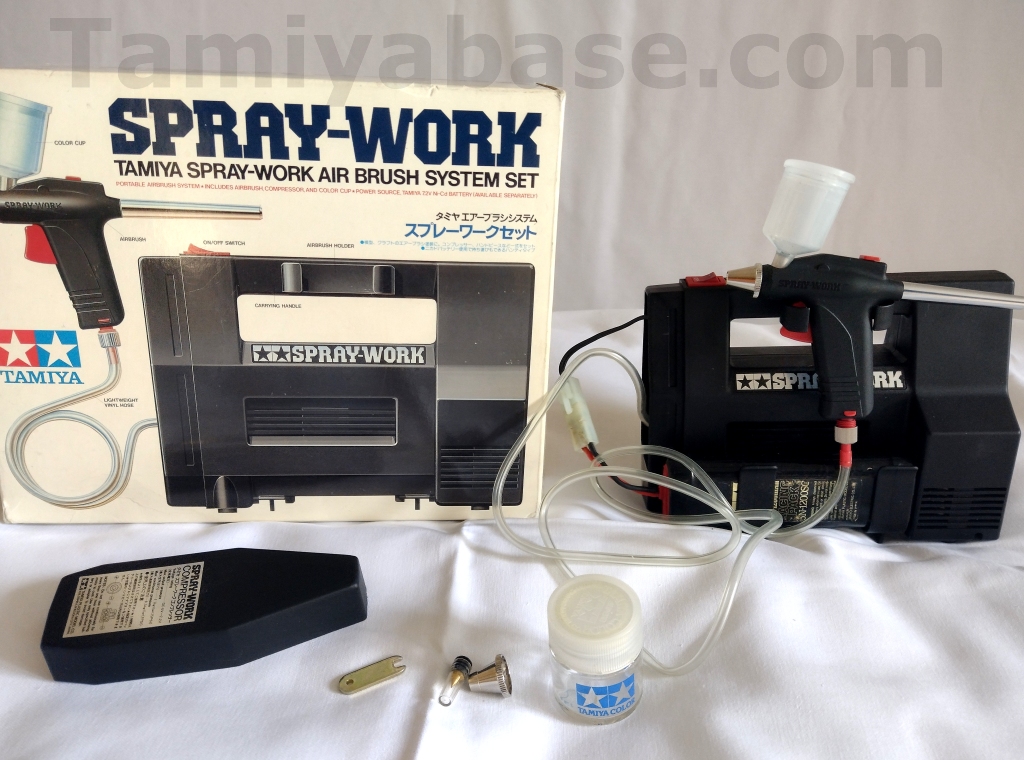 TamiyaBase.com - Mini Review: Tamiya 74502 Spray-Work Air Brush 