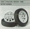Tamiya 50287 FALCON FRONT TYRE WITH WHEEL