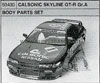 Tamiya 50430 CALSONIC SKYLINE GT-R GR.A BODY PARTS SET