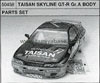 Tamiya 50438 TAISAN SKYLINE GT-R GR.A BODY PARTS SET