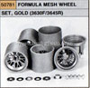 Tamiya 50781 F.MESH WHEEL -GOLD- 3630F/36