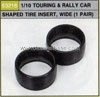 Tamiya 53216 TOURING AND RALLY CAR SHAPED TIRE INSERT, WIDE