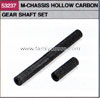 Tamiya 53237 M-CHASSIS HOLLOW CARBON GEAR SHAFT SET
