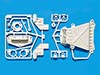 Tamiya 84346 CW - 01 D PARTS (UNDER GUARD) WHITE STYLE