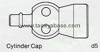 Tamiya CYLINDER CAP 13455084
