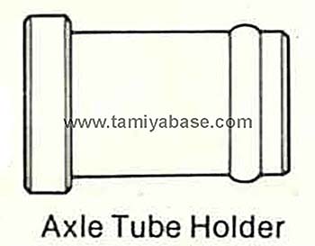 Tamiya AXLE TUBE HOLDER 13455090