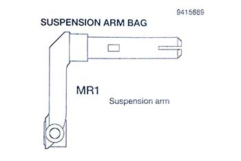 Tamiya SUSPENSION ARM BAG 19415669