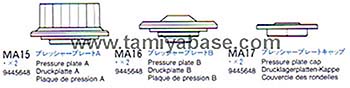 Tamiya PRESSURE PLATE BAG 19445648