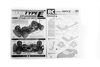 Tamiya INSTRUCTIONS (FOR CHASSIS) 19808161