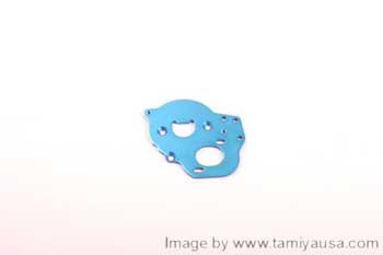 Tamiya DF03 GEARBOX PLATE BLUE 49433