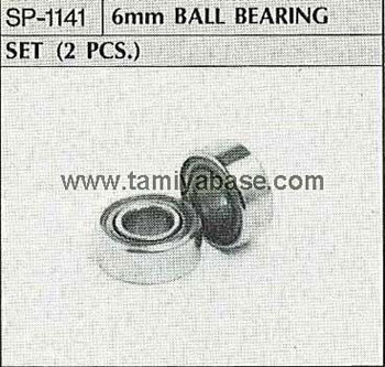 Tamiya 6mm BALL BEARING SET 50141