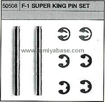 Tamiya F-1 SUPER KING PIN SET 50508