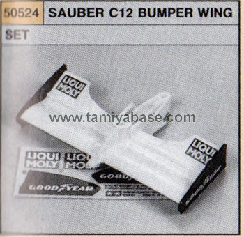 Tamiya SAUBER C12 BUMPER WING SET 50524