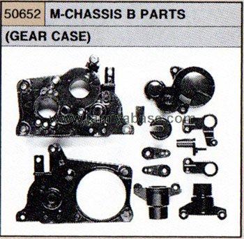 Tamiya M-CHASSIS B PARTS (GEAR CASE) 50652