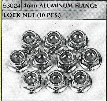 Tamiya 10X4mm ALUMINIUM LOCK NUT 53024
