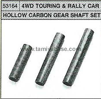 Tamiya 4WD TOURING & RALLY HOLLOW CARBON SHAFT 53164