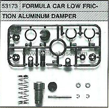 Tamiya FORMULA LOW FRICTION ALUMINUM DAMPER 53173
