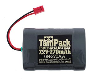 Tamiya Tam-Pack Ni-Cd BATTERY 7,2V 270 mAh 55030
