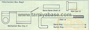 Tamiya MECHANISM BOX BAG FOR 58028 SPT9