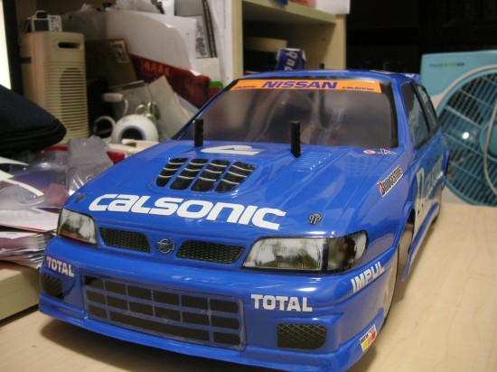 NISSAN PULSAR GTI-R BODY WITH CALSONIC DECAL