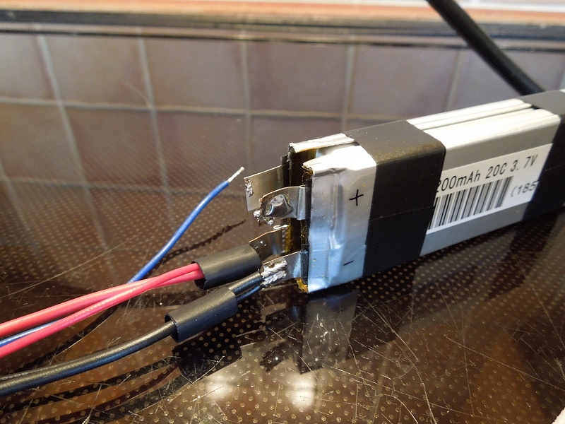 Lipo Cells with more wiring