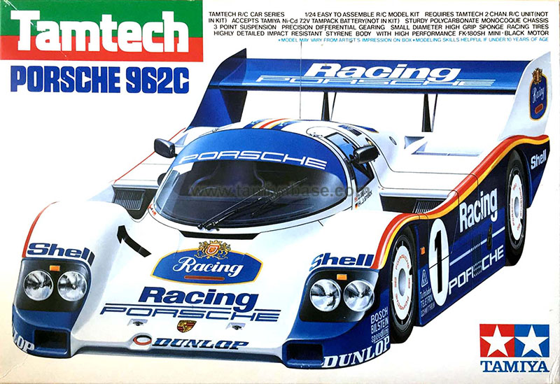 Tamiya Tamtech Porsche 962C 48001