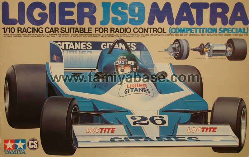 Tamiya Ligier JS9 Matra CS 58012