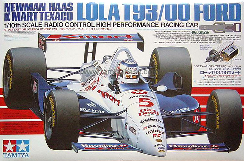 Tamiya Newman Haas K-Mart Texaco Lola T98/00 Ford  58134