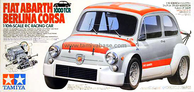 Tamiya Fiat Abarth Berlina Corsa 58158