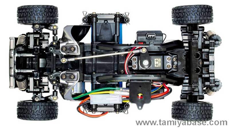 Tamiya 47349 1/10 RC 4WD Rally/On Road Car XV-01 Long Damper Spec Chassis Kit 
