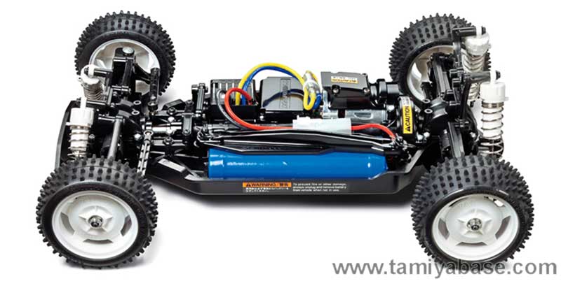 Tamiya 47355 1/10 RC Dual Ridge Black Metallic TT-02B Kit 