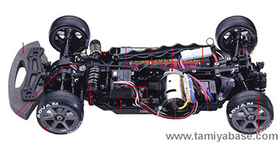 Tamiya TA05-IFS Chassis