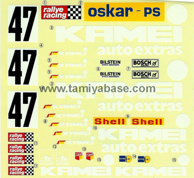 Tamiya 58025_1 VW Golf Racing Group 2 thumb 1