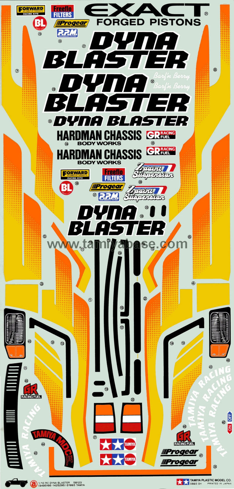 Tamiya 58123_1 Dyna Blaster thumb 1