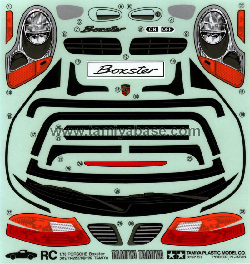 Tamiya 58197_1 Porsche Boxster thumb 1