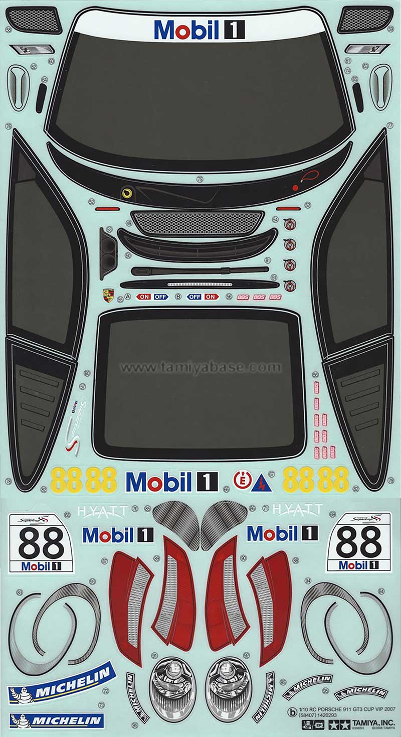 Tamiya 58407_1 Porsche 911 GT3 Cup VIP 2007 thumb 1