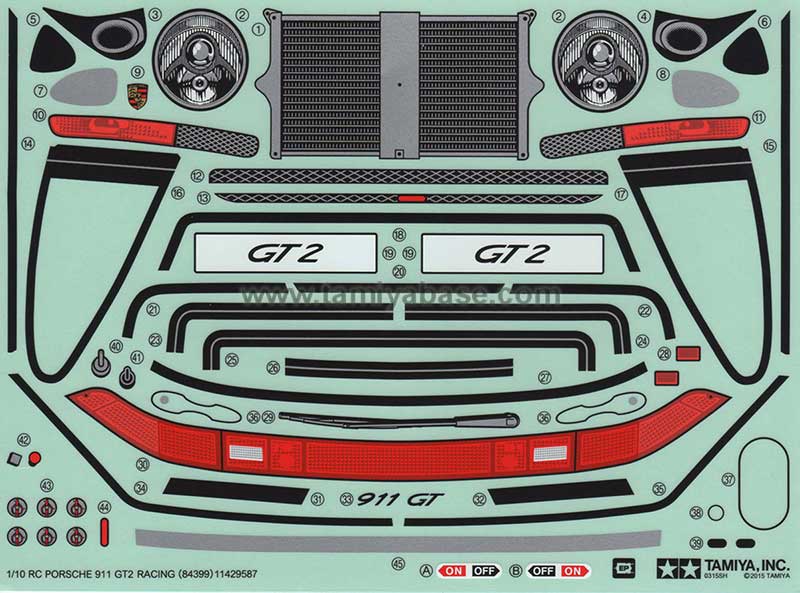 Tamiya 84399_1 Porsche 911 GT2 Racing thumb 1