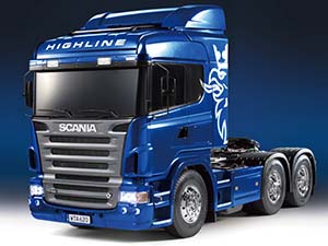 Tamiya Scania R 620 6x4 Highline RTR (Blue) 23674