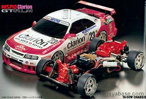 Tamiya Nismo Clarion GT-R LM 95 Le Mans contender  58165