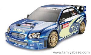Tamiya Subaru Impreza WRC 2004 Rally Japan 58338