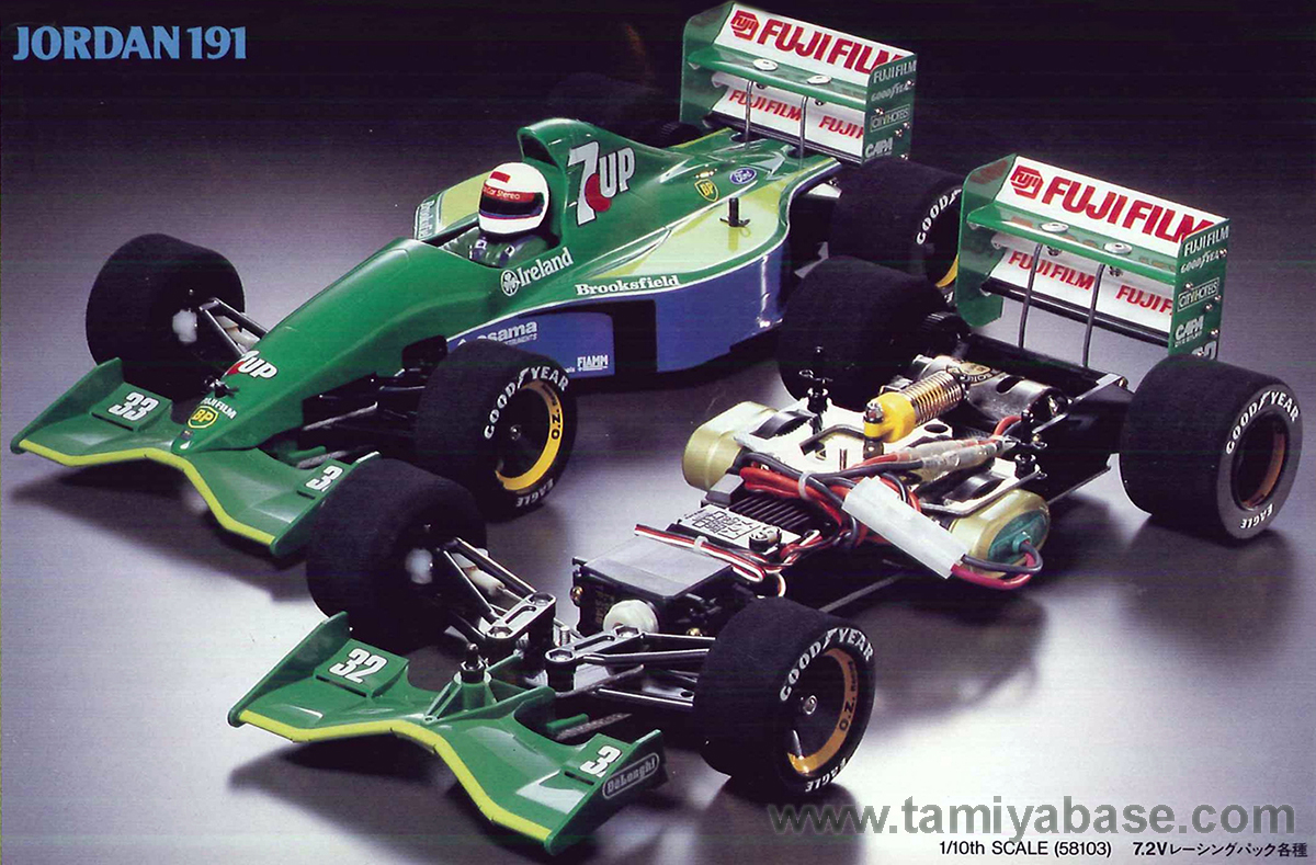Jordan 191 Formula 1 Paint Set- 3x30ml, ZP-1072
