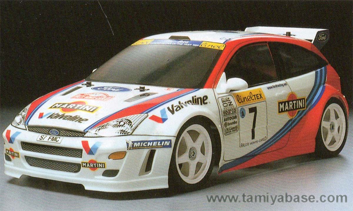 絶版 タミヤ RC 1/10 フォード・フォーカス RS WRC 2002年型-