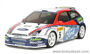 Tamiya 51021 1/10 RC Car Ford Focus RS WRC 03 Rally Wheels 26mm 4pcs Set SP1021