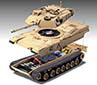 Tamiya 48201 US M1A1 Abrams 120mm Gun Main Battle Tank thumb 2